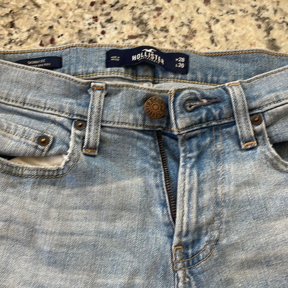 3 pair jeans Hollister, pacsun & forever 21